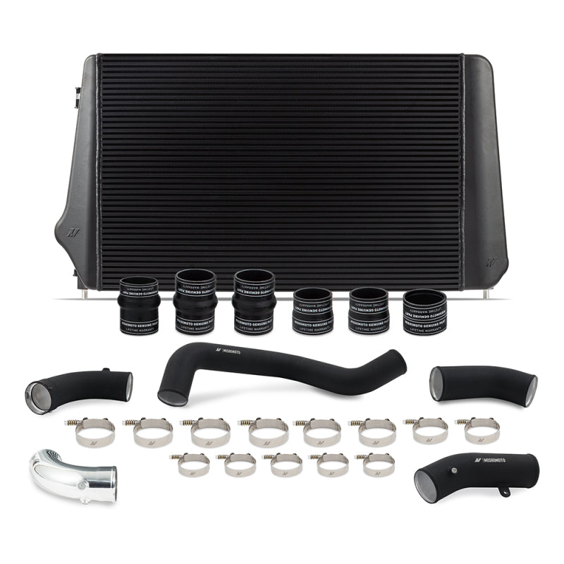 Mishimoto 17-19 GM L5P Duramax Intercooler Kit - Black w/ WBK Pipes Mishimoto 17-19 GM L5P Duramax Intercooler Kit - Black w/ WBK Pipes
