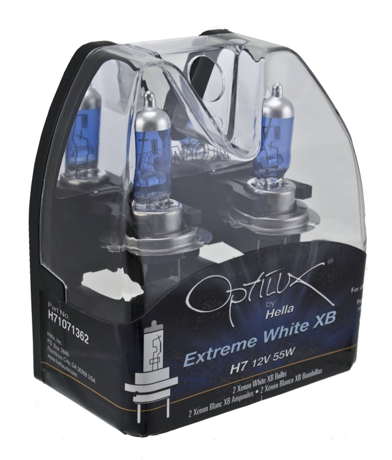 Hella Optilux 12V/55W H7 Extreme Blue Bulb (Pair) Hella Optilux 12V/55W H7 Extreme Blue Bulb (Pair)