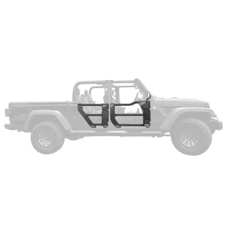 Go Rhino Jeep 18-21 Wrangler JLU/20-21 Gladiator JT Trailline Replacement Front Tube Door Go Rhino Jeep 18-21 Wrangler JLU/20-21 Gladiator JT Trailline Replacement Front Tube Door