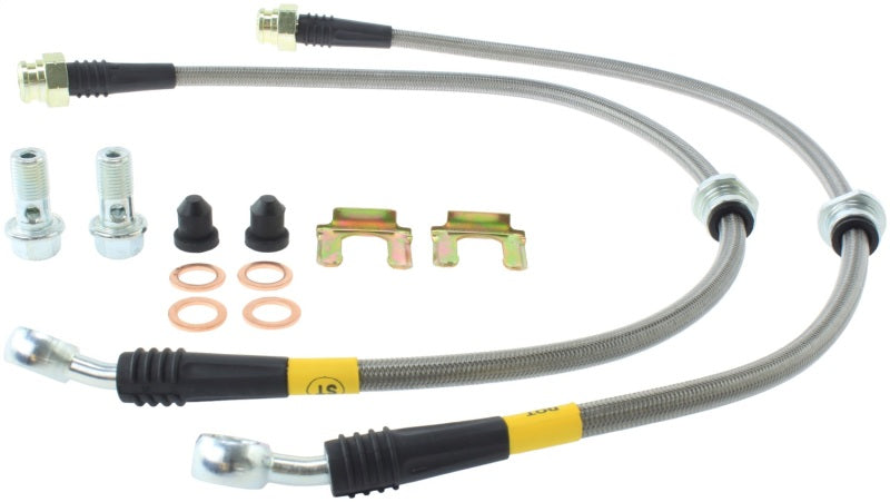 StopTech 04-07 STi Stainless Steel Rear Brake Lines StopTech 04-07 STi Stainless Steel Rear Brake Lines