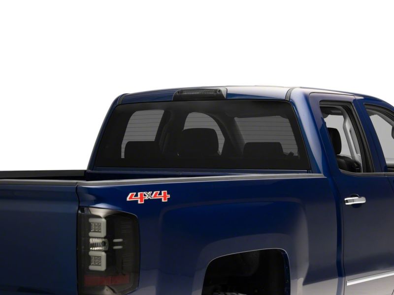 Raxiom 14-18 Chevrolet Silverado Axial Series LED Third Brake Light- Smoked Raxiom 14-18 Chevrolet Silverado Axial Series LED Third Brake Light- Smoked