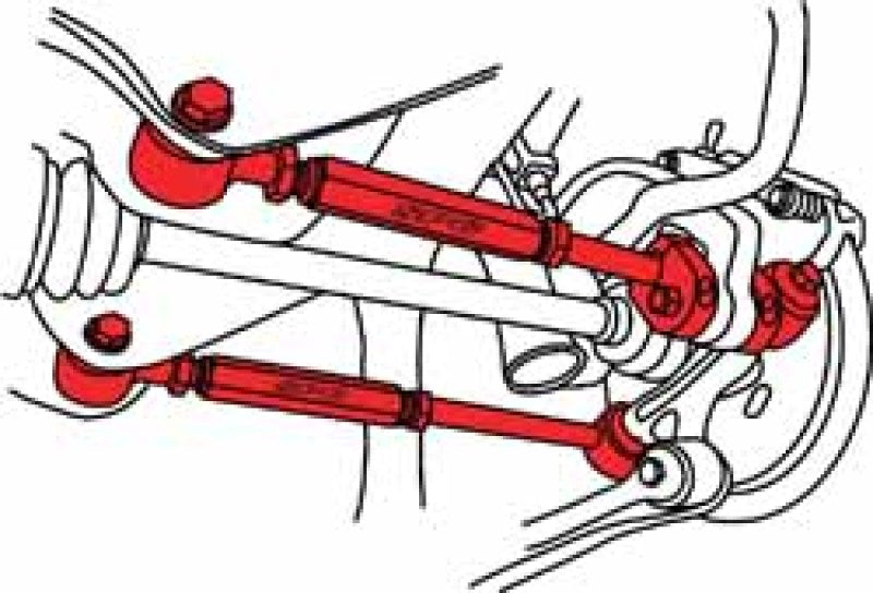 SPC Performance 93-07 Subaru Impreza (All) Rear EZ Arm XR Adjustable Control Arms SPC Performance 93-07 Subaru Impreza (All) Rear EZ Arm XR Adjustable Control Arms