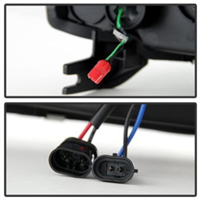 Spyder 07-14 Chevy Suburban/1500/2500/Tahoe V2 Projector Headlights Blk PRO-YD-CSUB07V2-DRL-BK Spyder 07-14 Chevy Suburban/1500/2500/Tahoe V2 Projector Headlights Blk PRO-YD-CSUB07V2-DRL-BK