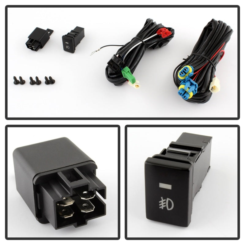 Spyder Mitsubishi Mirage 2014+ OEM Fog Lights w/Switch Clear FL-MM2014-C Spyder Mitsubishi Mirage 2014+ OEM Fog Lights w/Switch Clear FL-MM2014-C