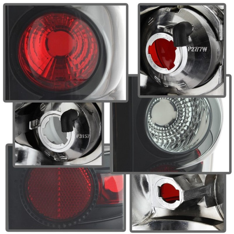 Spyder Chevy Silverado 1500 03-06 (Does Not Fit Stepside)Euro Tail Lights Blk Smke ALT-YD-CS03-BSM Spyder Chevy Silverado 1500 03-06 (Does Not Fit Stepside)Euro Tail Lights Blk Smke ALT-YD-CS03-BSM