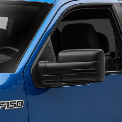 Raxiom 09-14 Ford F-150 Axial Series Sequential LED Mirror Mounted Turn Signals- Smoked