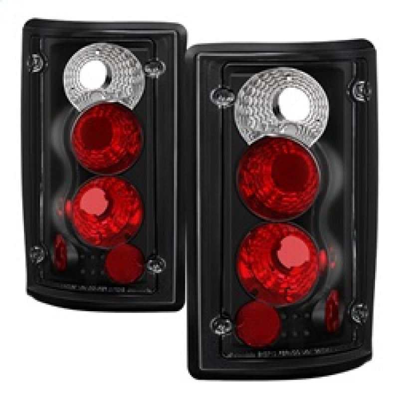 Spyder Ford Excursion 00-06/Econoline 150/250/350/450/550 95-06 Euro Tail Lights Blk ALT-YD-FEC00-BK Spyder Ford Excursion 00-06/Econoline 150/250/350/450/550 95-06 Euro Tail Lights Blk ALT-YD-FEC00-BK
