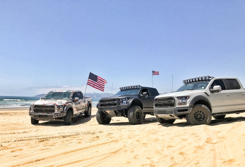 KC HiLiTES 17-18 Ford Raptor 57in. Pro6 Gravity LED 9-Light 180w Combo Beam Overhead Light Bar Sys KC HiLiTES 17-18 Ford Raptor 57in. Pro6 Gravity LED 9-Light 180w Combo Beam Overhead Light Bar Sys