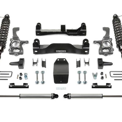 Fabtech 09-13 Ford F150 4WD 4in Perf Sys w/Dlss 2.5 C/O Resi & Rr Dlss