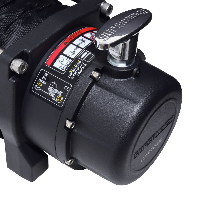 Superwinch 11500 LBS 12V DC 3/8in x 80ft Synthetic Rope Tiger Shark 11500 Winch Superwinch 11500 LBS 12V DC 3/8in x 80ft Synthetic Rope Tiger Shark 11500 Winch