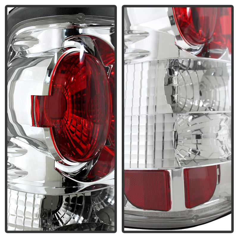 Spyder Chevy Silverado 1500/2500 99-02 (Not Stepside) Euro Style Tail Lights Chrm ALT-YD-CS99-C Spyder Chevy Silverado 1500/2500 99-02 (Not Stepside) Euro Style Tail Lights Chrm ALT-YD-CS99-C