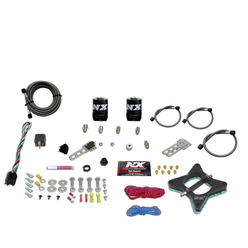 Nitrous Express 96-04 Ford Mustang 4.6L 2 Valve Nitrous Plate Kit (50-150HP) w/o Bottle Nitrous Express 96-04 Ford Mustang 4.6L 2 Valve Nitrous Plate Kit (50-150HP) w/o Bottle