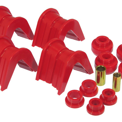 Prothane 66-79 Ford Trucks 14-Piece Bushing Set - 2deg Offset - Red