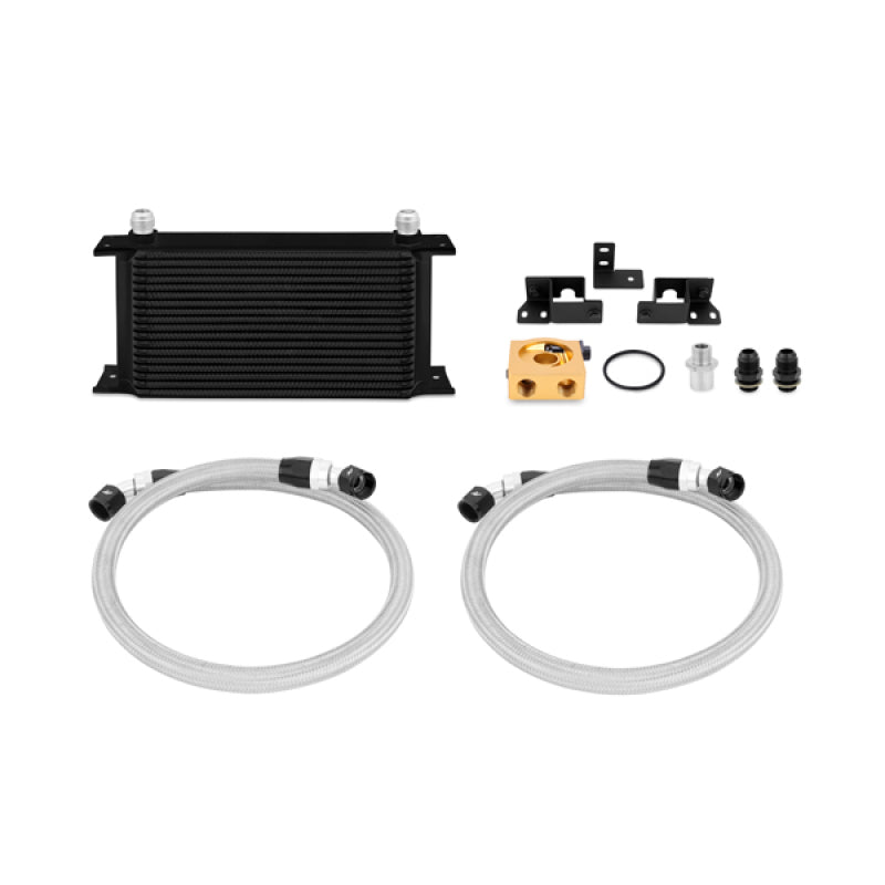 Mishimoto 2007-2011 Jeep Wrangler JK Oil Cooler Kit Thermostatic Black Mishimoto 2007-2011 Jeep Wrangler JK Oil Cooler Kit Thermostatic Black