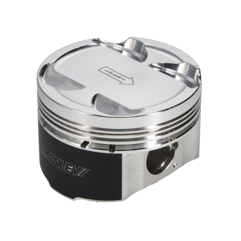 Manley 93-98 Toyota Supra Turbo (2JZGTE) 86.5mm +.5mm Oversized Bore 8.5:1 Dish Piston Set with Ring Manley 93-98 Toyota Supra Turbo (2JZGTE) 86.5mm +.5mm Oversized Bore 8.5:1 Dish Piston Set with Ring