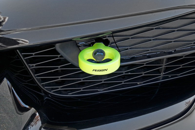 Perrin 2020 Toyota Supra Tow Hook Kit (Front) - Neon Yellow Perrin 2020 Toyota Supra Tow Hook Kit (Front) - Neon Yellow