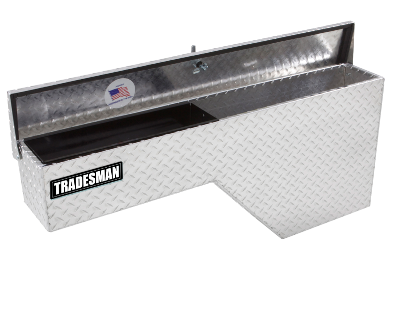 Tradesman Aluminum Fender Well Truck Tool Box (48in.) - Brite Tradesman Aluminum Fender Well Truck Tool Box (48in.) - Brite