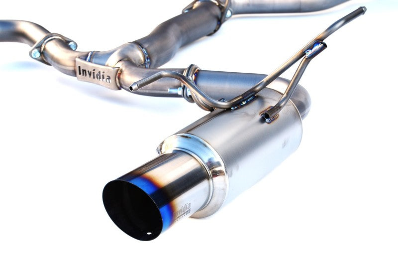 Invidia 2009+ WRX/STi Sedan G5 Titan Titanium Cat-Back Exhaust Invidia 2009+ WRX/STi Sedan G5 Titan Titanium Cat-Back Exhaust