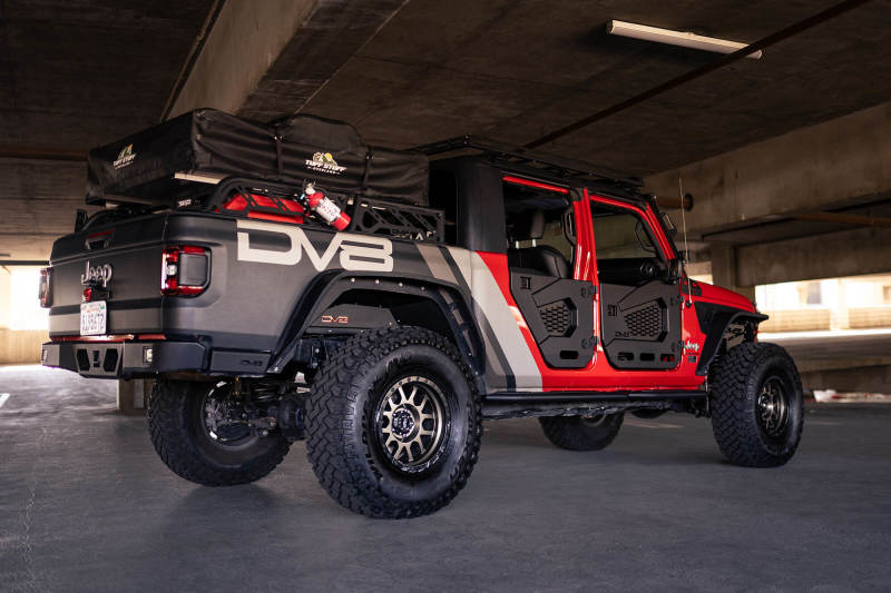 DV8 Offroad 18-22 Jeep Wrangler JL/JT Spec Series Half Doors - Rear Set DV8 Offroad 18-22 Jeep Wrangler JL/JT Spec Series Half Doors - Rear Set