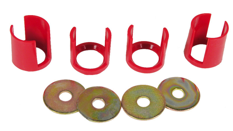 Prothane 60+ Jaguar MKI/MKII Upper Front or Rear Torque Arm Bushings - Red Prothane 60+ Jaguar MKI/MKII Upper Front or Rear Torque Arm Bushings - Red