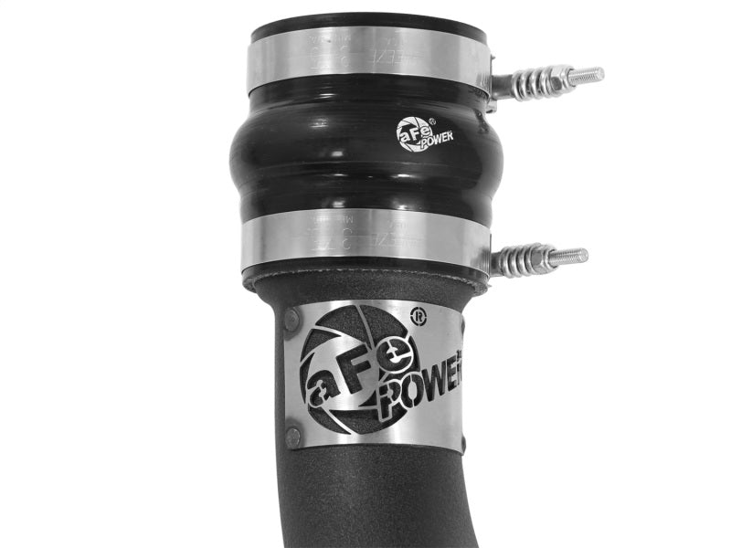 aFe BladeRunner 3in Black Intercooler Tube Hot Side w/ Couplings & Clamps 13-14 Dodge RAM 6.7L (td) aFe BladeRunner 3in Black Intercooler Tube Hot Side w/ Couplings & Clamps 13-14 Dodge RAM 6.7L (td)