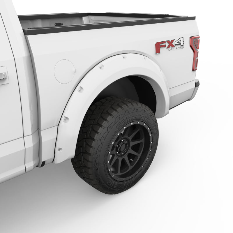 EGR 2018 Ford F150 Bolt-On Look Color Match Fender Flares - Set - Oxford White EGR 2018 Ford F150 Bolt-On Look Color Match Fender Flares - Set - Oxford White