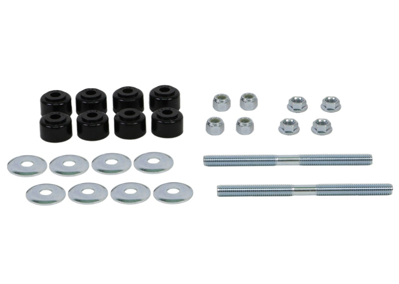 Whiteline Plus Universal Sway Bar Link Threaded Rod w/ Poly Bushes 140mm Whiteline Plus Universal Sway Bar Link Threaded Rod w/ Poly Bushes 140mm