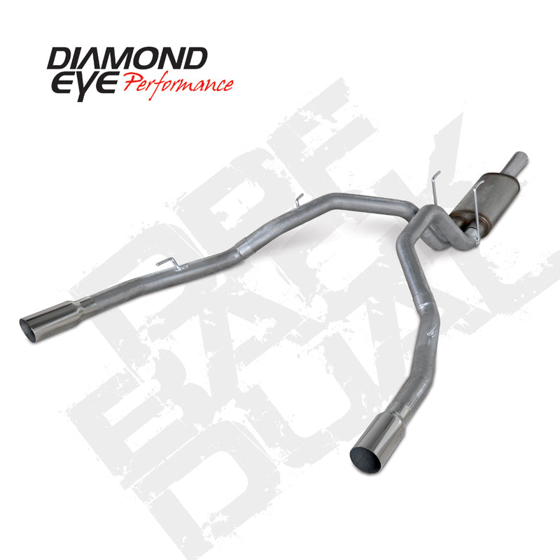 Diamond Eye KIT 3in DPF-BACK DUAL SS: DODGE 1500 2014 DIESEL Diamond Eye KIT 3in DPF-BACK DUAL SS: DODGE 1500 2014 DIESEL