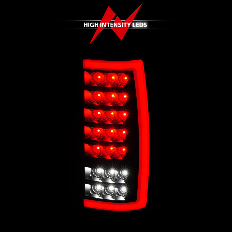 ANZO 00-06 Chevrolet Tahoe / GMC Yukon Full LED Taillights w/ Lightbar Black Housing/Smoke Lens ANZO 00-06 Chevrolet Tahoe / GMC Yukon Full LED Taillights w/ Lightbar Black Housing/Smoke Lens