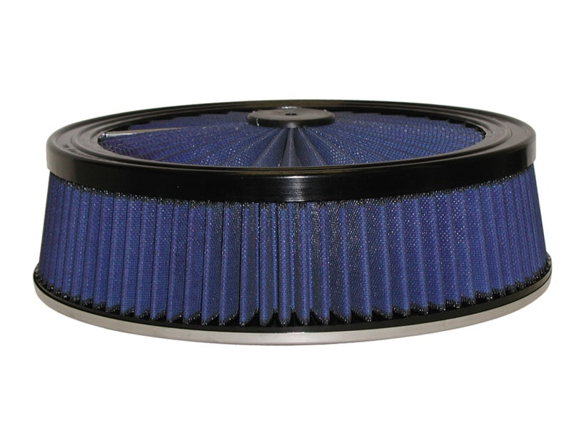 aFe MagnumFLOW Air Filters Round Racing P5R A/F TOP Racer 14D x 4H (Blk/Blue) aFe MagnumFLOW Air Filters Round Racing P5R A/F TOP Racer 14D x 4H (Blk/Blue)