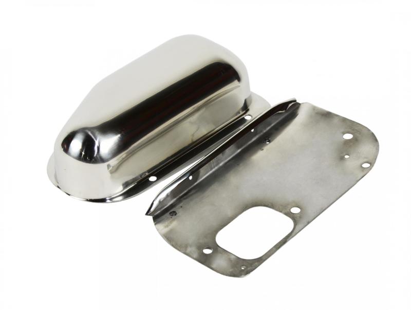Kentrol 76-86 Jeep Wiper Motor Cover CJ - Polished Silver Kentrol 76-86 Jeep Wiper Motor Cover CJ - Polished Silver