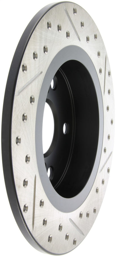 StopTech SportStop 10-13 Scion tC Slotted & Drilled Right Rear Rotor StopTech SportStop 10-13 Scion tC Slotted & Drilled Right Rear Rotor