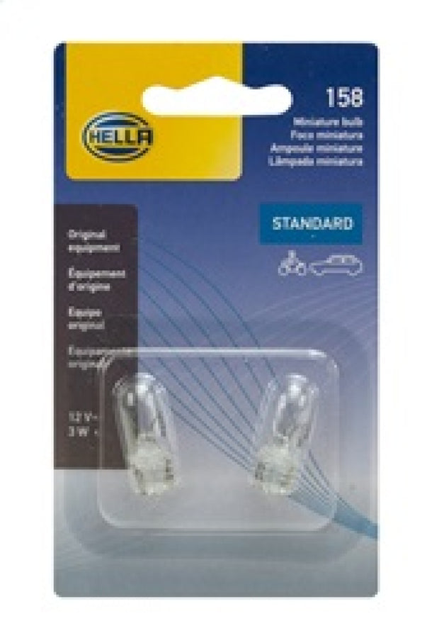 Hella Bulb 158 12V 3W W21X95D T325 Dot (2) Hella Bulb 158 12V 3W W21X95D T325 Dot (2)