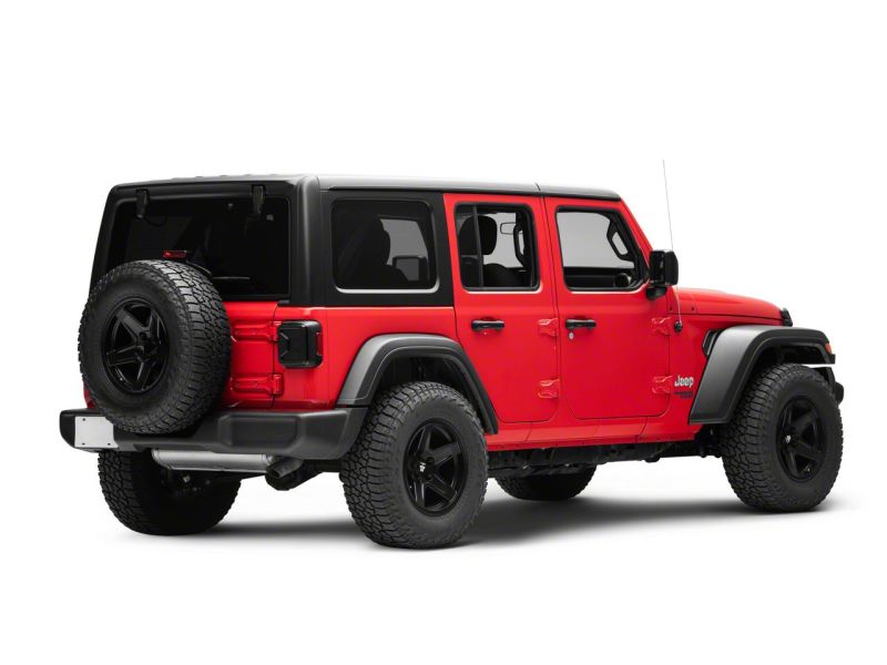 Raxiom 18-23 Jeep Wrangler JL LED Tail Lights- Blk Housing (Smoked Lens) Raxiom 18-23 Jeep Wrangler JL LED Tail Lights- Blk Housing (Smoked Lens)