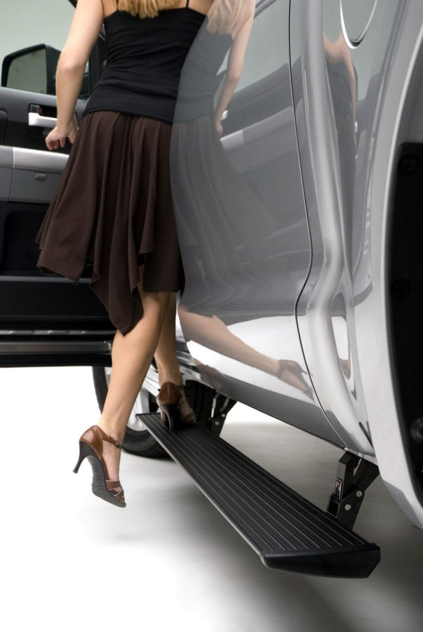 AMP Research 2007-2017 Toyota Tundra Double Cab/CrewMax PowerStep - Black AMP Research 2007-2017 Toyota Tundra Double Cab/CrewMax PowerStep - Black