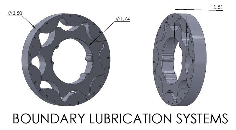 Boundary 05-14 Ford Modular Motor/Shelby GT500 3V 4.6L/5.4L V8 Billet Oil Pump Gear Boundary 05-14 Ford Modular Motor/Shelby GT500 3V 4.6L/5.4L V8 Billet Oil Pump Gear