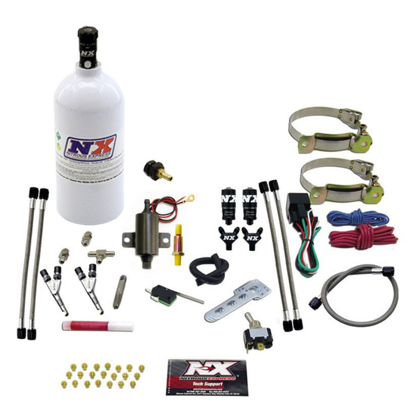 Nitrous Express 2 Cyl Vortech Nitrous Kit w/2.5lb Bottle Nitrous Express 2 Cyl Vortech Nitrous Kit w/2.5lb Bottle