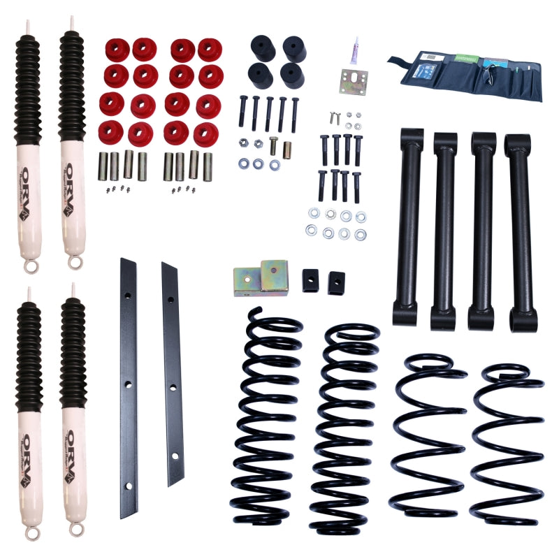 Rugged Ridge 2in Lift Kit with Shocks 97-02 Jeep Wrangler TJ Rugged Ridge 2in Lift Kit with Shocks 97-02 Jeep Wrangler TJ