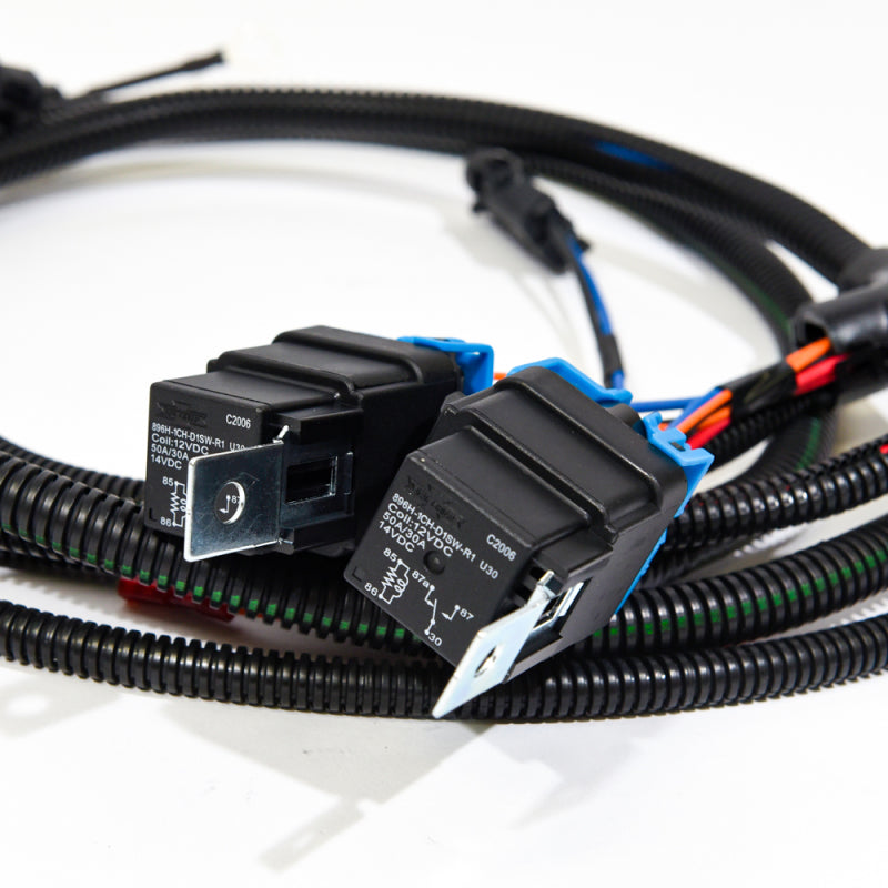 VMP Performance 15+ Coyote 5.0L Heat Exchanger Fan/Pump Harness - Dual Relay VMP Performance 15+ Coyote 5.0L Heat Exchanger Fan/Pump Harness - Dual Relay