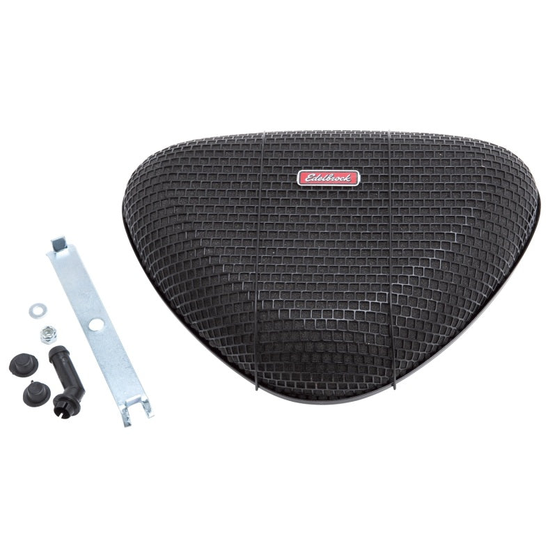 Edelbrock Air Cleaner Pro-Flo 1000 Series Triangular Steel Top 11 375In X 8 375In X 3In Black Edelbrock Air Cleaner Pro-Flo 1000 Series Triangular Steel Top 11 375In X 8 375In X 3In Black