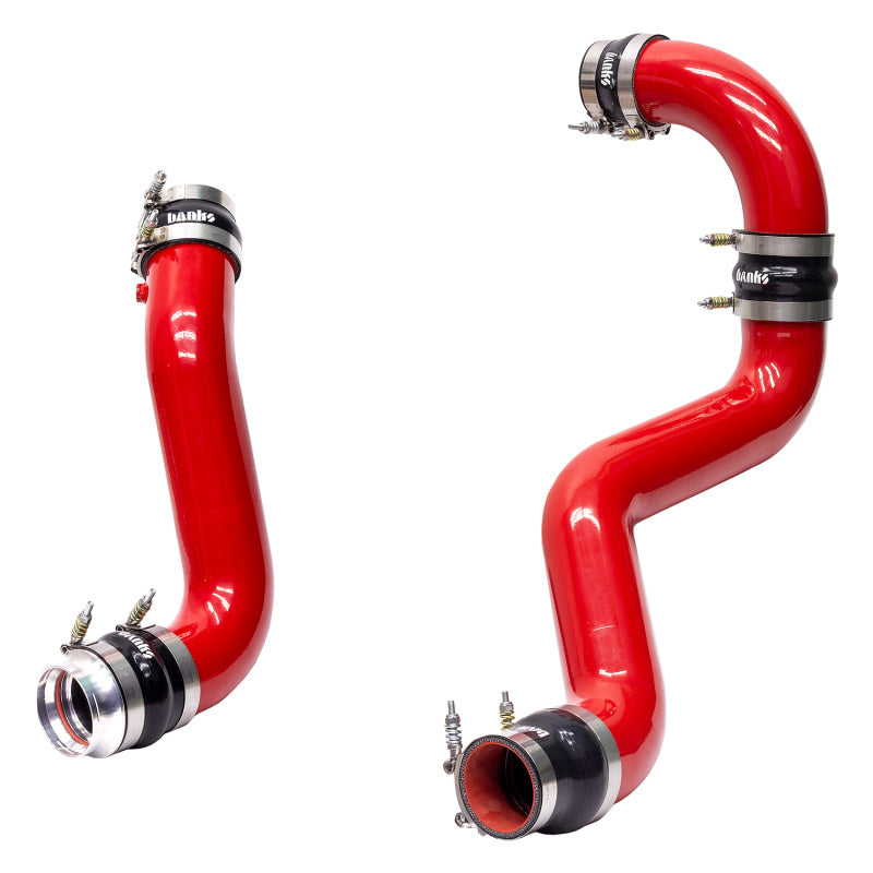 Banks Power 17-19 Chevy/GMC 2500HD/3500HD Diesel 6.6L Boost Tube Upgrade Kit - Red Banks Power 17-19 Chevy/GMC 2500HD/3500HD Diesel 6.6L Boost Tube Upgrade Kit - Red