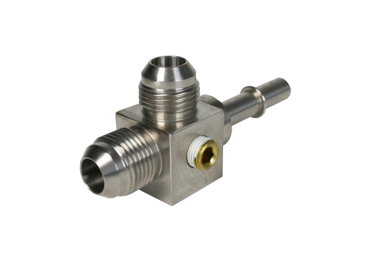 Aeromotive 3/8 Male Quick Connect Tee Fitting Aeromotive 3/8 Male Quick Connect Tee Fitting