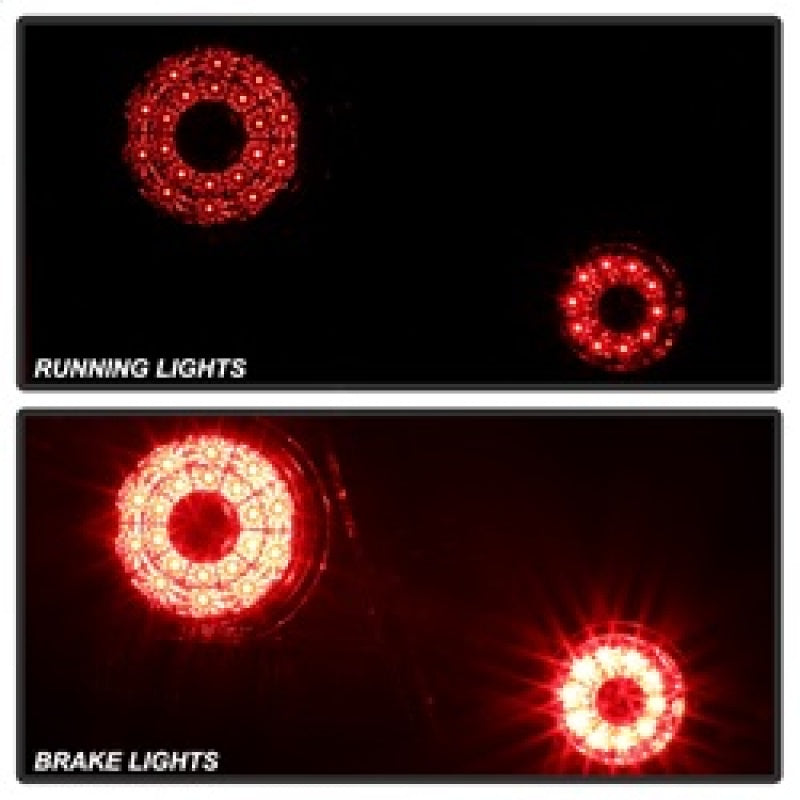 Spyder 01-03 Lexus IS300 LED Tail Lights - Red Clear ALT-YD-LIS300-LED-SET-RC Spyder 01-03 Lexus IS300 LED Tail Lights - Red Clear ALT-YD-LIS300-LED-SET-RC