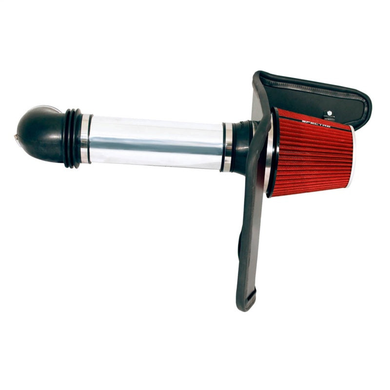 Spectre 10-11 Chevy Camaro V6-3.6L F/I Air Intake Kit - Clear Anodized w/Red Filter Spectre 10-11 Chevy Camaro V6-3.6L F/I Air Intake Kit - Clear Anodized w/Red Filter
