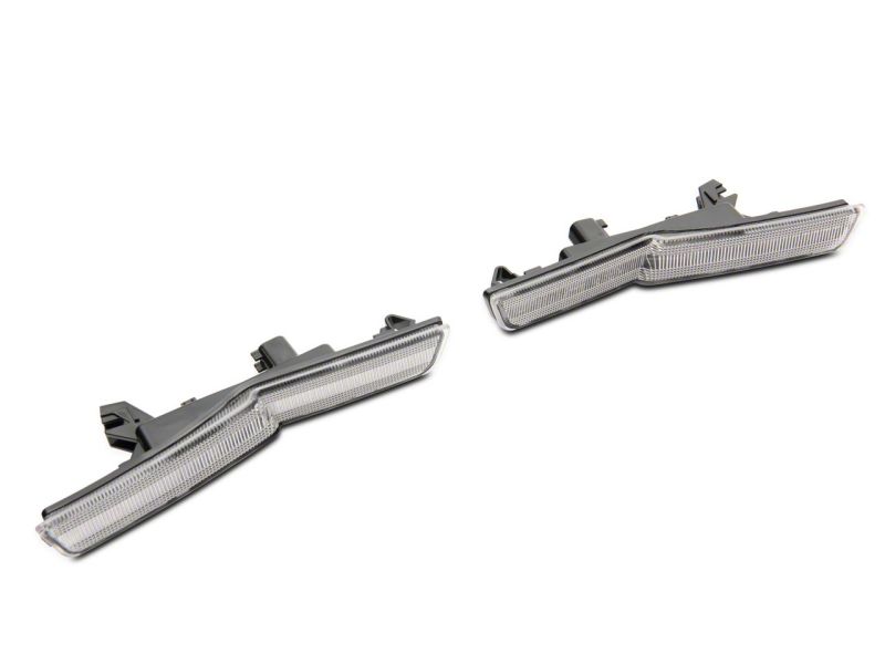 Raxiom 18-23 Dodge Challenger Widebody Axial Series LED Side Marker Lights Front and Rear- Clear Raxiom 18-23 Dodge Challenger Widebody Axial Series LED Side Marker Lights Front and Rear- Clear