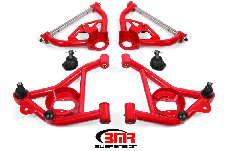 BMR 78-87 G-Body Upper And Lower A-Arm Kit - Red BMR 78-87 G-Body Upper And Lower A-Arm Kit - Red