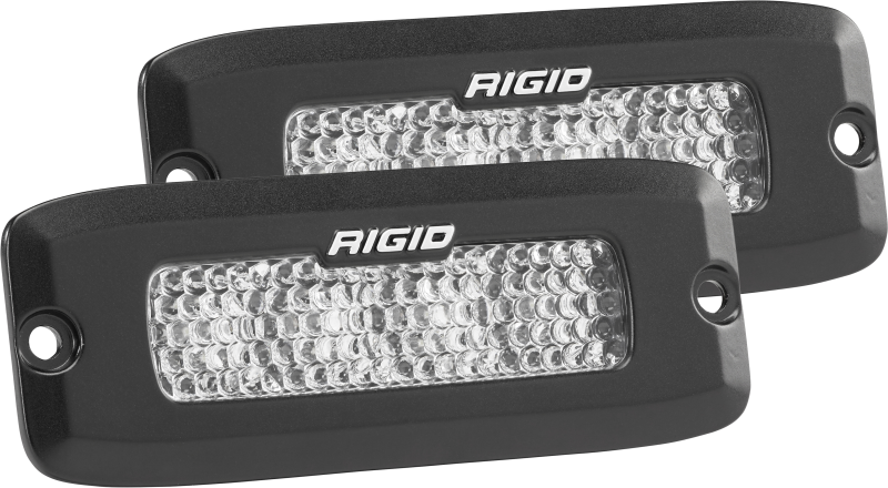 Rigid Industries SRQ - 60 Deg. Lens - White - Flush Mount - Set of 2 Rigid Industries SRQ - 60 Deg. Lens - White - Flush Mount - Set of 2