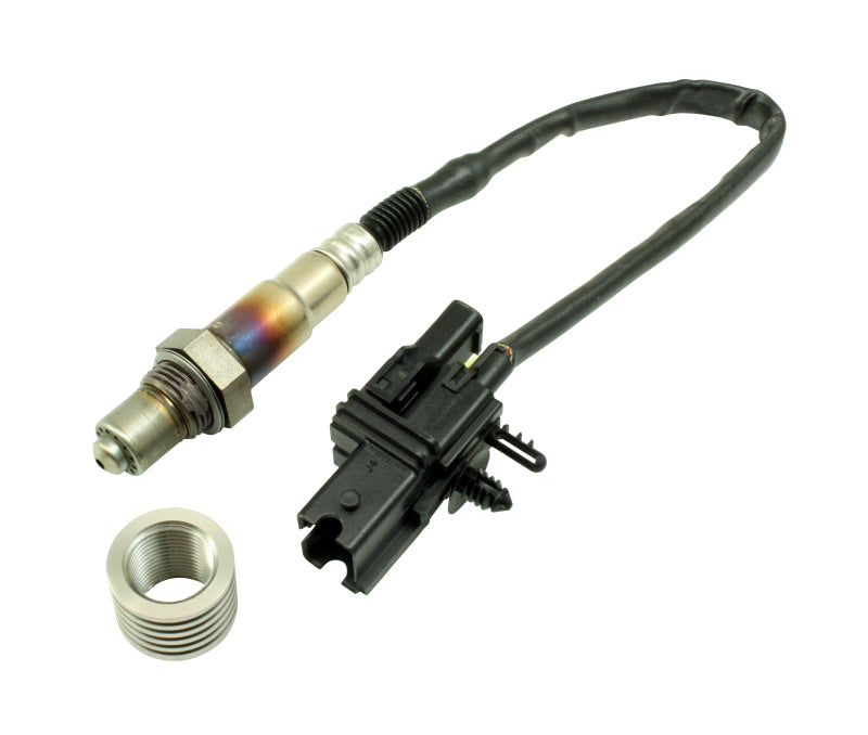 AEM Universal Wideband UEGO Sensor with Stainless Manifold Bung Install Kit AEM Universal Wideband UEGO Sensor with Stainless Manifold Bung Install Kit