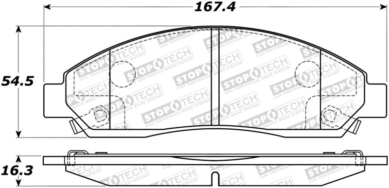 StopTech Street Brake Pads StopTech Street Brake Pads
