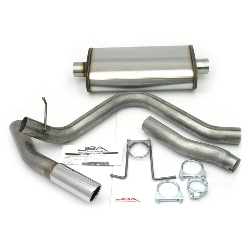 JBA 98-03 Ford F-150 4.2L/4.6L/5.4L 409SS Pass Side Single Exit Cat-Back Exhaust JBA 98-03 Ford F-150 4.2L/4.6L/5.4L 409SS Pass Side Single Exit Cat-Back Exhaust